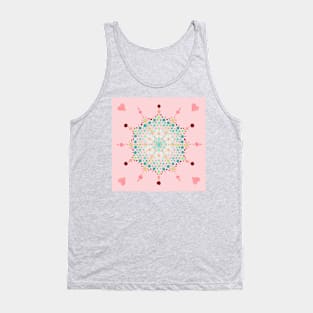 Princess crown mandala Tank Top